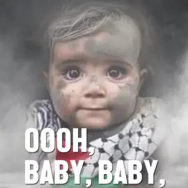 Oh baby, baby, it’s a wild world! #ceasefirenow #gaza #palestine #israel #children #humanity #peace 