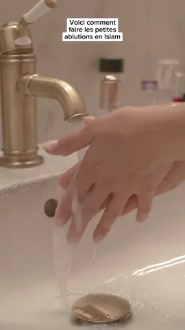 Voici comment faire les petites ablutions en Islam #rappelislam #petiteablution #ablution #islam #muslim #islamic_video #pourtoi #foryou