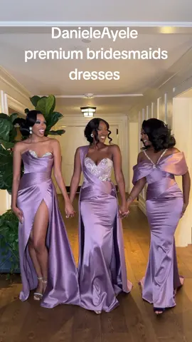 lets get 2024🎉 started in premium bridesmaids dresses .all dresses are custom hand made visit my website and ig Danieleayelebridal for any inquiry. dresses @danieleAyelebridal content @Paye Creations  • Photographer and Creative Director: @Mesus.Studios • Planner and Designer: @FTKKonnect • Fashion Designer: @danieleayelebridal @Danieleayeleofficial • Suit: @StanlionClothing • Production:@Phemstar_Events_ Productions • Florist: @Rosewateratelier • Hairstylist: @Dommie Cole • Makeup Artist: @BlushbyMakki • 2nd Hairstylist: @anyahair • 2nd Makeup Artist:@Vals Makeup Artistry 🇸🇱  • Venue: The Crossvines • Videographer: @Aperfilms_  • Content Creators : @Payecreations • Chef: @thechefher • Rentals: @beaudecor • Florals : @rosewateratelier_ Models:  @G. G.  @aminapraise  @iamtiffanyi #bridesmaiddresses #bridal #bridalparty #DanieleAyele #designertiktok ##bridemaids 
