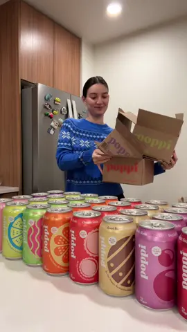 Fully stocked for the new year @Poppi #poppipartner #sodasback