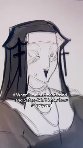 I think i drew satan weirdly in this 💔 #satanist #lesbian #nun #satan #princeofhell #gay #lesbian #nuns 