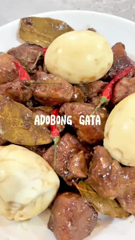 Totoo nga na hindi lang pang dessert o meryenda ang Choco Mani! Pwede rin sa ulam! Try nyo na rin itong Adobong Gata recipe with Choco Mani 😋 @Choco Mani  #ChocoMani #TikmanMoNa #SnackHacks #DIY #PeanuTsokoPeanutSarapPeanutSaya #ChocoPeanut #fyp #partipostph