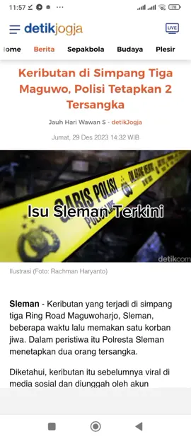 Isu Sleman Terkini #masarnanto #sleman #isuterkini #fyp #viral 