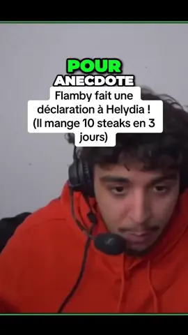FLAMBY fait une déclaration a HELYDIA ! 🤪🥰😍 #flamby #helydia #declaration #fun 