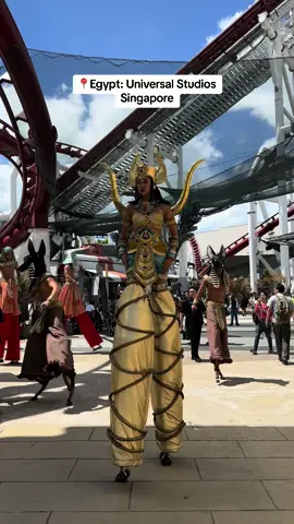 Aset Warrior along with her anubis and egyptian guards ! #uss #tiktoksg 