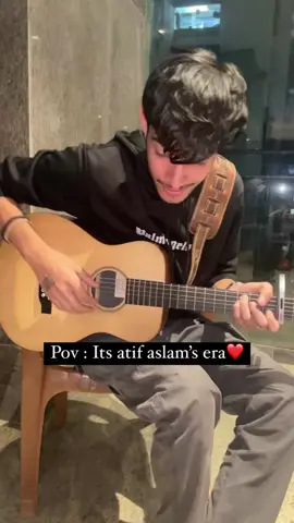 atif aslam aadat song cover by shivam chowhan viral on foryou page