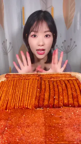 今日挑戰大辣條#爆辣 #asmr #聲控 #辣條的流量被偷走了qwq #辣條 