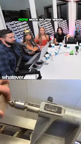 he makes them weigh themselves #podcastclips #ragequit #whateverpodcastclips #whateverpodcast 