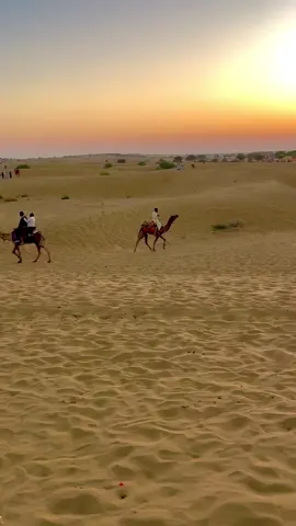 Thar Desert 🥰🥰(Rajasthan)🥰🐪🐪🌄🌄