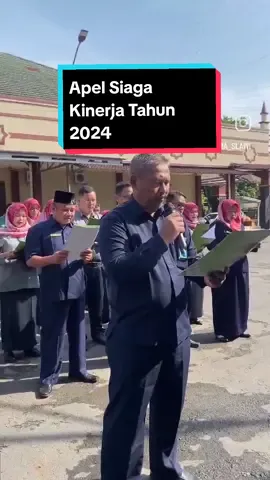 Selasa, 2 Januari 2024 Apel Siaga Kinerja Tahun 2024. Mengawali Kegiatan awal tahun 2024 di Pengadilan Agama Slawi. Dalam apel siaga ini berlangsung penandatanganan Komitmen Bersama dan Pakta Integritas oleh seluruh Hakim dan Pegawai Pengadilan Agama Slawi 😇 #mahkamahagung #badilag #ptasemarang 