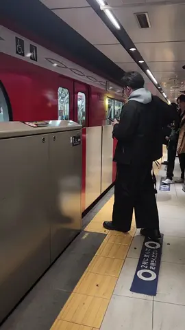 Platform doors on subways that prevent passenger accidents on the train tracks. #japanfinds #japanthings #thingsinjapanthatmakesense #Japan #tokyo #tokyojapan #train #Japantrain 