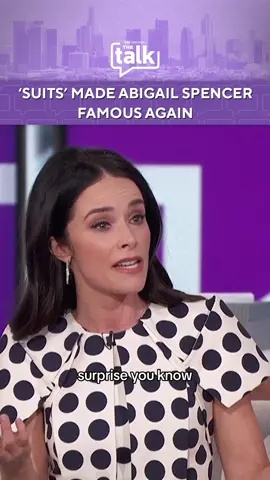 The #Suits comeback was REAL that Abigail Spencer came to find out. 😅 #abigailspencer #scottie #netflix