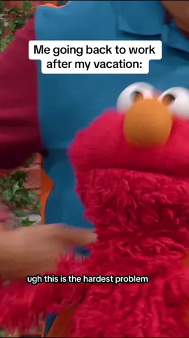 You can do hard things, Elmo! 😂 #Elmo #SesameStreet #mood 