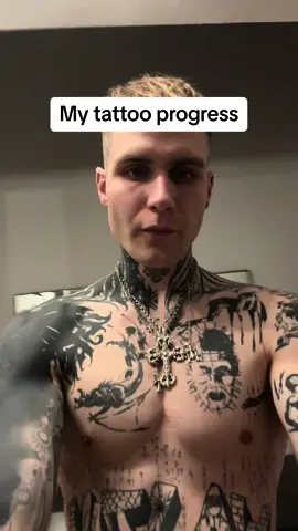 Watch in awe as this incredible tattoo transformation unfolds before your eyes! 🔥✨ Prepare to be amazed by the stunning artistry and creativity in this mind-blowing journey from blank canvas to breathtaking masterpiece! 🎨 Don't miss out on the viral sensation that's taking the tattoo world by storm! 🌟 #TattooTransformation #InkedMasterpiece #tattoojourney #dobermanboys 