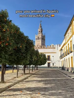 Unveiling the timeless allure of Seville's landmarks – the Royal Alcazar, a historic fortress transformed into a masterpiece by Moorish Muslim kings in the 11th century 🇪🇸 Save this beautiful destination to your travel bucket list ✈️ 🎥 @chillszn  📍Seville, Spain  #sevillespain #sevilla #spaintravel #spaintiktok #visitspain 