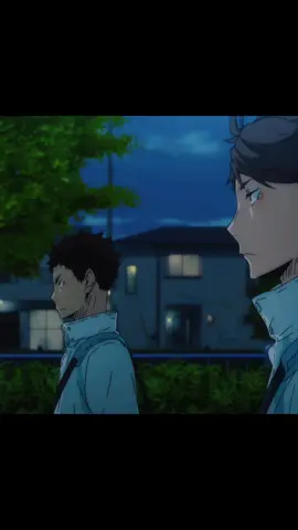 Despedida de Oikawa e Iwaizumi 😭#haikyuu #oikawa #haikyuuedits #aobajohsai  #iwaizumi  #anime #iwachan  #volleyball #fyp #fypシ #parati #viral 