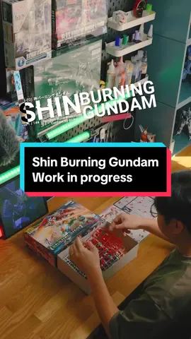 Sometimes you just have to cut some parts out. Total stress reliever. I have to say, I love the possibility of this kit and how it looks. Very God Check out my unboxing of Shin Burning Gundam! I have to say, I love the possibility of this kit and how it looks. Very God Gundam-ish! You can pick up this kit @gunplastyleca #shinburninggundam #gundambuildmetaverse #神バーニングガンダム #ガンダムビルドメタバース #bandainamco #gundam #gunpla 