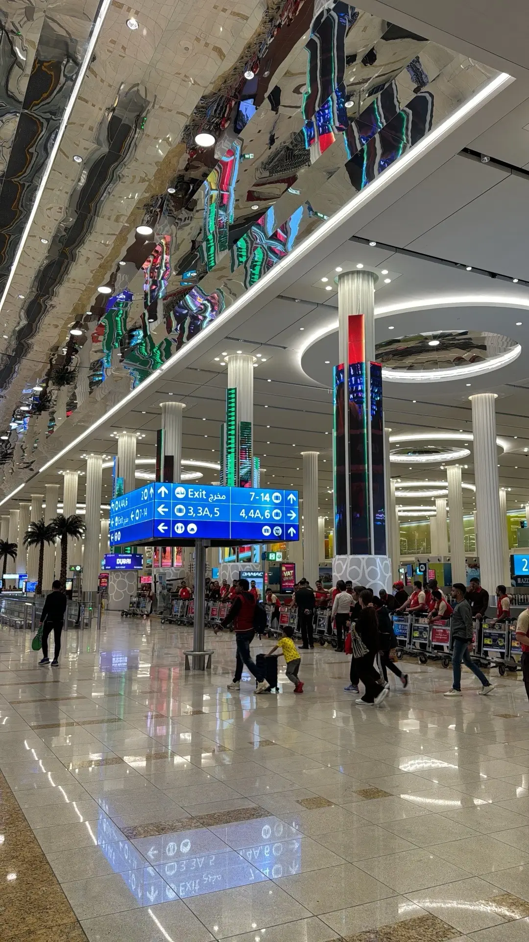 Dubai International Airport Terminal 3 Arrival  #dubai #airport #terminal #terminal3 #dxb 