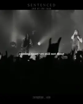 Sentenced - End Of The Road #sentenced #endoftheroad #metalmusic #villelaihiala #miikatenkula #samilopakka #metalband #finnishmetal #sentencedband