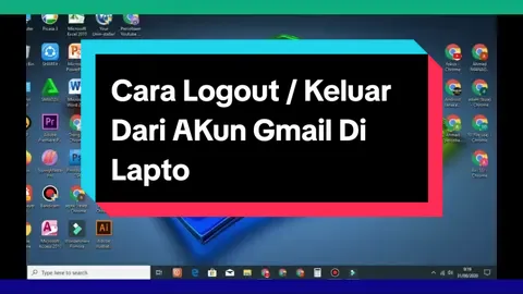 Cara Logout / Keluar Dari AKun Gmail Di Laptop