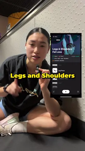 Try out the Leg & Shoulder workout we made! #gym #workout #workout #legday #shoulderday 