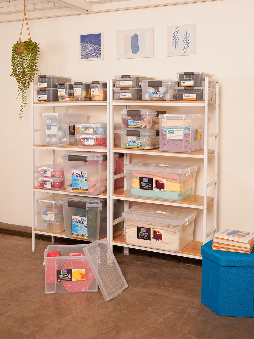 Pack up the holiday decor with storage options that keep everything tucked away and more! Score amazing deals on organization essentials that won't make cleaning-up a chore. Grab these HOME GALLERY and EZY storage boxes, and start the year organized! We’ve Got It All For Your Home at #SMHome! Shop SM anytime, anywhere. 🛍 Personal Shopper 🛒 In-store #ShopSMHome