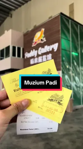 📍Muzium Padi/Galeri Padi, Sekinchan PLS Marketing (M) Sdn Bhd (atau Kilang Beras Rakyat Sekinchan Sdn Bhd) ialah sebuah kilang memproses padi yang membolehkan pelancong mengunjungi kilang tersebut. Terdapat juga laman padi yang mempunyai pelbagai jenis stage padi ditanam bersebelahan kilang. Waktu & Hari Buka 09.30 am - 05.30 pm (Setiap Hari) Rehat 12.30 - 02.00 pm #muziumpadi #galeripadi #paddygallery #travelvlog #viralplace 