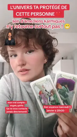 je vous attends nombreux au live de ce soir mercredi 3 janvier à 20h30 🥰❤️ #tiragedecarte #tirage #guidance #tarotreading #livereading #livetarotreading #oracle #oraclereading #cartomancie #cartomancienne #voyante #voyance #medium #mediumnite #channeledmessage #channeling #messagecanalise #messagepourtoi #pourtoi #pourtoii #fyp #fypシ #fypシ゚viral #foryoupage #spiritualite #spirituality #fj #flammejumelle #flammesjumelles #amesoeur🌈✨ #amesoeur #guidancesentimentale #tiragesentimental #sentimental 