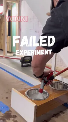 FAILED EXPERIMENT. When I pictured it in my head it looks better 🫠 We will pivot and install this faucet instead.  #remodel #construction #homerenovation #realestate #design #entrepreneur #interiordesign #hardwork #woodworking #renovation #homedecor #tools #DIY #carpentry #work #asmr #designer #homemade #engineering 