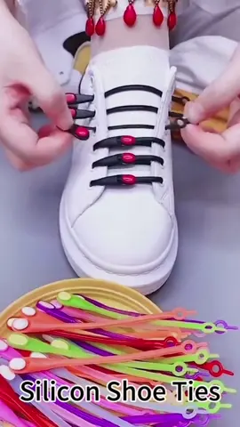 Silicone shoes ties, nice! #goodthing #silicone #shoes #tie #nice #recommendations #tiktokmademebuyit 
