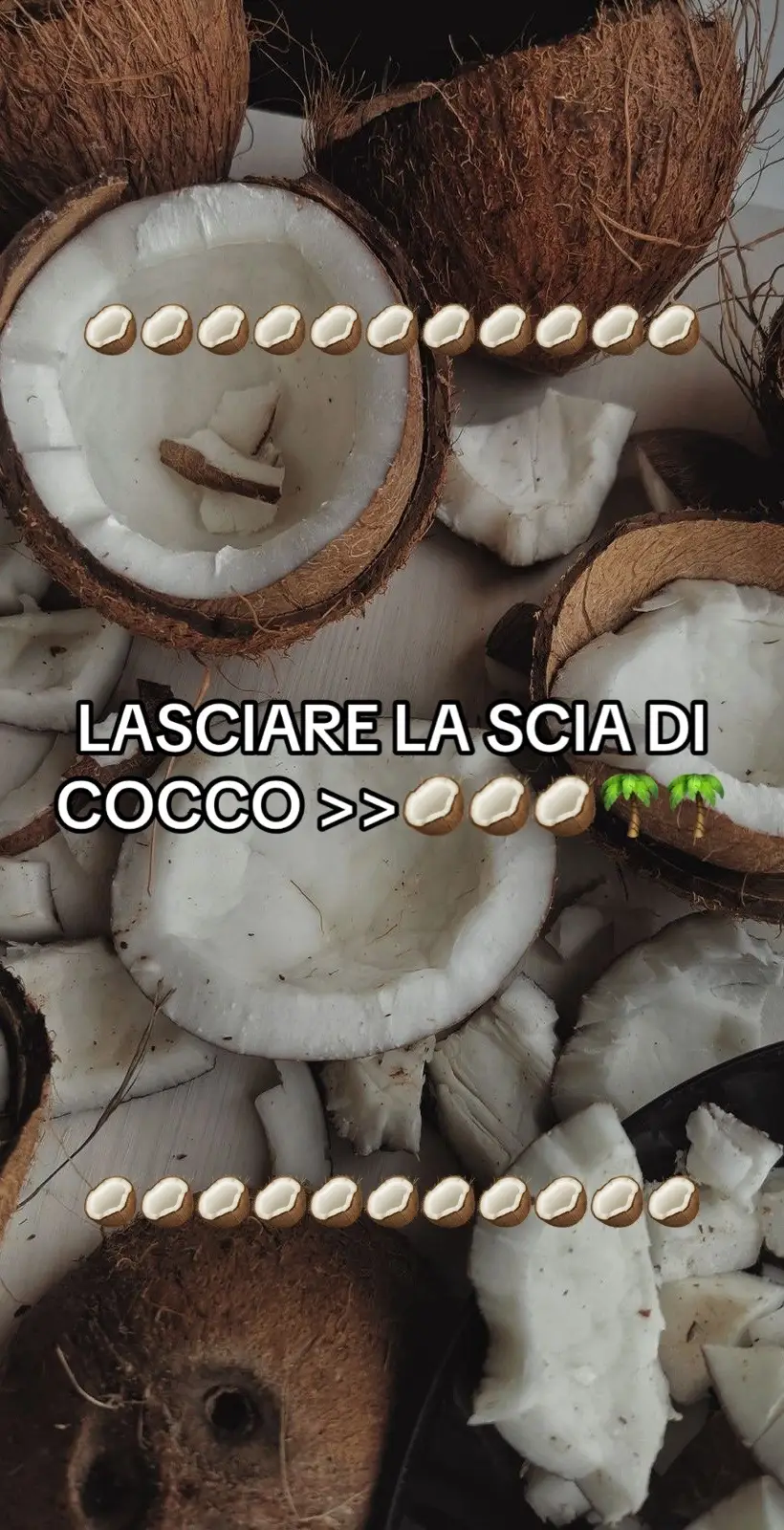 #coconutgirl #coconut #cocco #coccolover #profumare #lasciarelascia #profumi