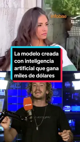 La modelo creada con inteligencia artificial que gana miles de dólares 🤑 #inteligenciaartificial #ia #modeloia #modelo #emilypellegrini #tecno #tecnologia #infobae #tiktok 