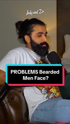 Singh/bearded men problems.  There’s a lot here to unpack. A few favourites: - always carrying a comb to keep the beard tidy - dreading the rain as the frizz is crazy - maintenance to stop your beard becoming brittle - always carrying tissues in case the food is messy Did we miss any out? Let us know in the comments 👉🏽 Clip taken from episode 144 of the podcast.  #desibanter #beardproblems #singh #indyanddr #beardtok 