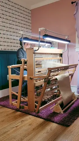 The Louet Floor Loom lineup is 🔥 and you can find them at Revolution Fibers! 😊  Repost from @eweniqueastrid • Last month I shared that I got a job (part-time) with a textile company. All of my work is confidential, so expect more videos of me weaving from across the room 🤣🤣🤣 What are you working on this week?  #weaving #loom #yarn #textiles #firstjob #louet #louetfloorloom #louetloom #fibreartist #floorloom #revolutionfibers #weaver #weaversoftiktok 