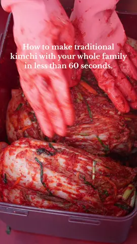Making cabbage #kimchi with my entire family in my front yard. #kimjiang #foodtiktok #koreanfood 
