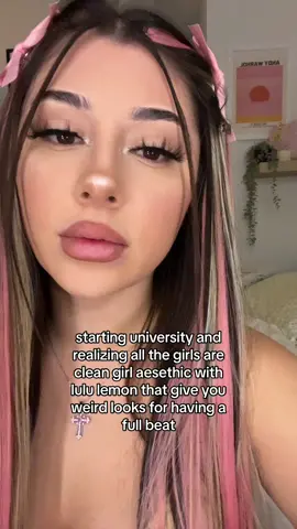 im ngl im tearing up i miss community college cuz why is everyone rich and judgy #makeup #BeautyTok #fullface #falseeyelashes #college #student #girlrelatable #relatable 