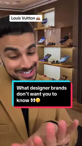 What designer brands don’t want you to know 👀🤫 #designer #shopping #luxury #clearance #louisvuitton #moneytok #LearnOnTikTok 