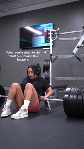 RIP my legs but this PR was worth it😭😭 #fyp #GymTok #gymfail #Fitness #FitTok #glutesworkout #stronggirl 