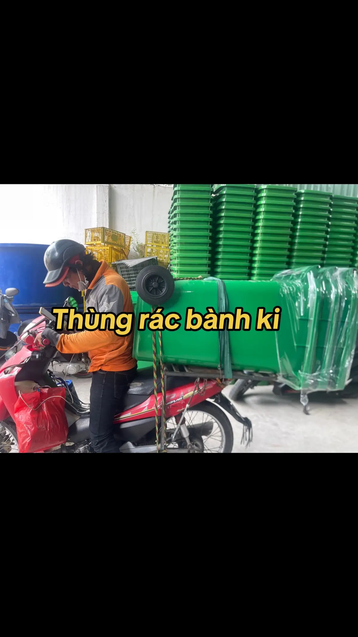 Thùng rác bành ki #thungrac 