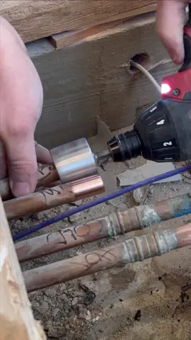 Capping of pipes with soldered cap ends! #amsr #plumbing #toolbag #pipes #tools #cleancopper #copper #handtools #work #DIY #howto #plumber 