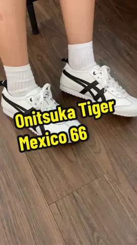 Onitsuka Tiger Mexico 66 White Black #onitsukatiger #onitsuka #mexico66 #shoes #sneakers #fyp #foryou 