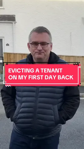 First day back and have to Evict a Tenant #rickgannon #thepropertyguy #propertyinvesting #Thelandlordguy #tenant #property 