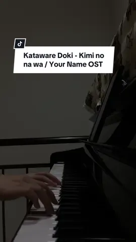 Kataware Doki - Kimi no na wa / Your Name OST #piano #pianist #katawaredoki #kiminonawa #yourname #anime #ost #animeost #japan #melody #soft #relax #relaxing #healing #calm #pianocover #pianomusic #pianotok #pianoheals 