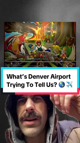 Replying to @SnackPACKAttack Denver Airport Murals #denverairport #murals #darkpredictions 