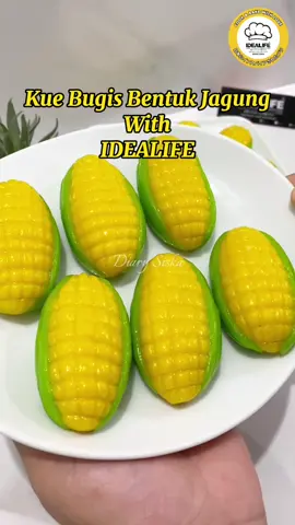 Resep kue bugis bentuk jagung yang cantik dan enak. Cocok jadi isian smack box atau kue tampah. Cookware by @idealifeonline  #idealife #idealifeonline #idealifetestimonial 
