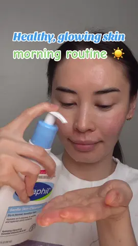 Here’s a simple 2-step skincare routine to give you healthy, glowing skin. 🥰✨✨✨ Would you try this routine? Let us know in the comments. 👇 #mycetaphilskin #cetaphil #skincareroutine #gentleskincleanser #2stepskincareroutine #hydratedskin @Odisseya skincare 