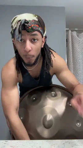 Hand pan “day three” which one did you like more? #blackartist #part2 #handpan #music 
