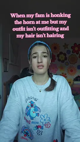 my mom and brother love that I don't make them late in the morning anymore loll #fyp #outfit #OOTD #hair #grwm #hairisnthairing 