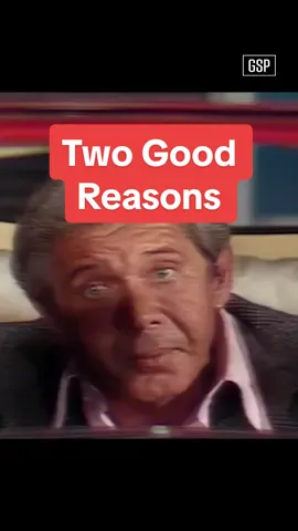 Those are pretty good reasons.   🎥: Jan Murray, George Schlatter's JUST FOR LAUGHS (1978)   Love this clip? Subscribe to Clown Jewels on YouTube for more classic comedy at the link in our bio!   #janmurray #justforlaughs #classiccomedy #comedy #standup #standupcomedy #jokes #funny #comedian #fyp