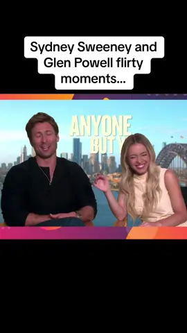 #sydneysweeney #glenpowell #anyonebutyou #flirt #fy #dating #celebs 